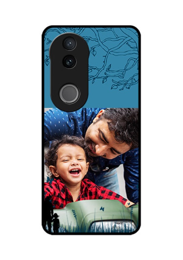 iQOO Z10R Custom Glass Phone Case - Best Dad Design