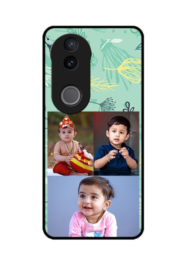 iQOO Z10R Custom Glass Phone Case - Forever Family Design