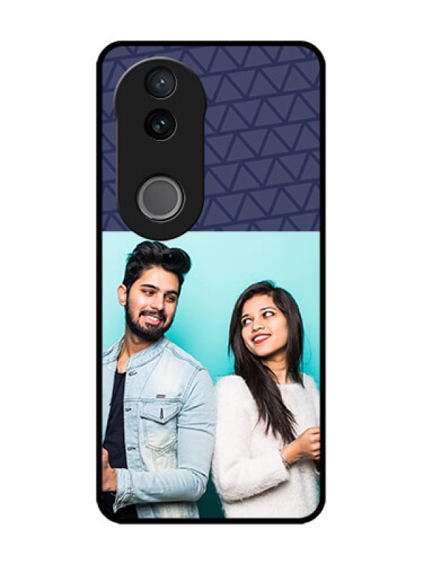 Custom iQOO Z10R Custom Glass Phone Case - With Best Friends Design