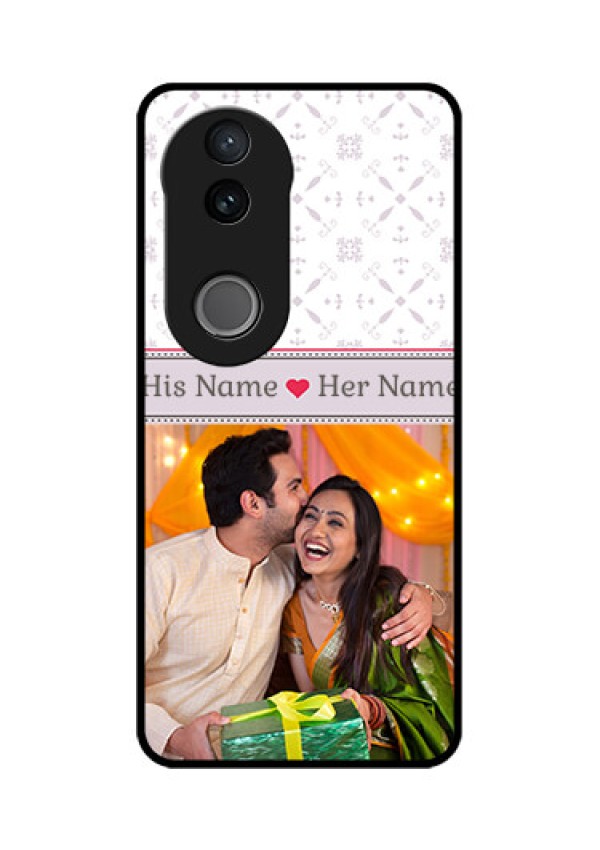 iQOO Z10R Custom Glass Phone Case - With Photo And Ethnic Design