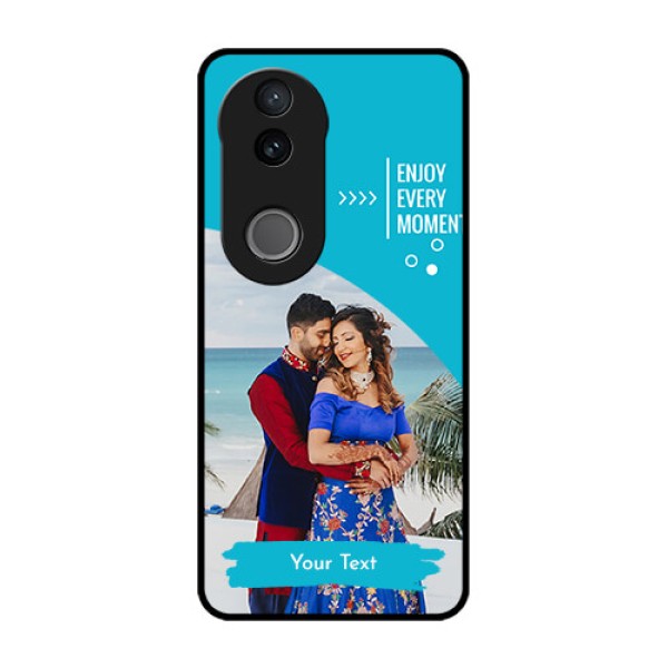 iQOO Z10R Custom Glass Phone Case - Happy Moment Design