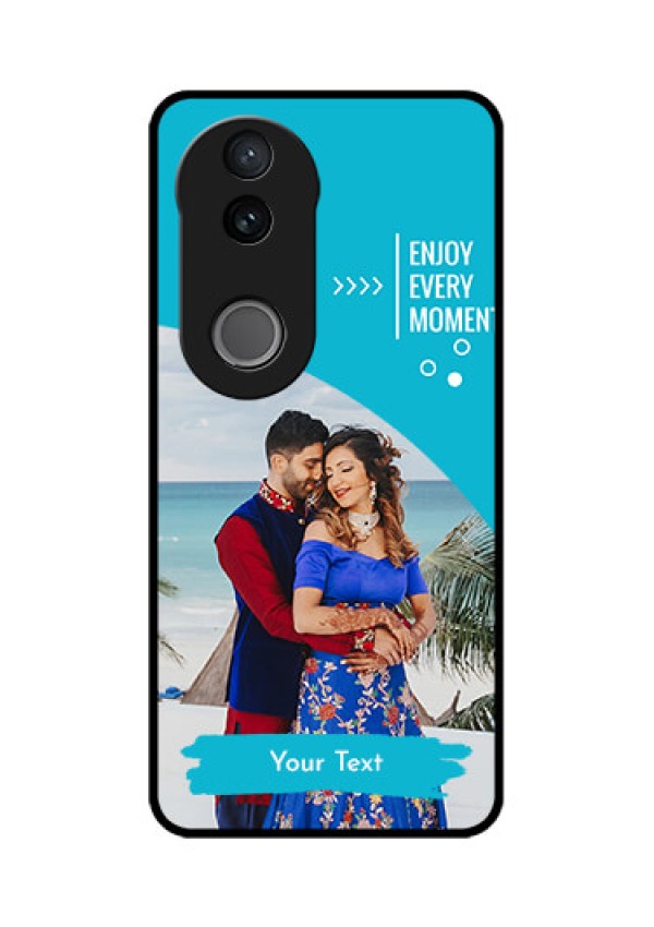 iQOO Z10R Custom Glass Phone Case - Happy Moment Design
