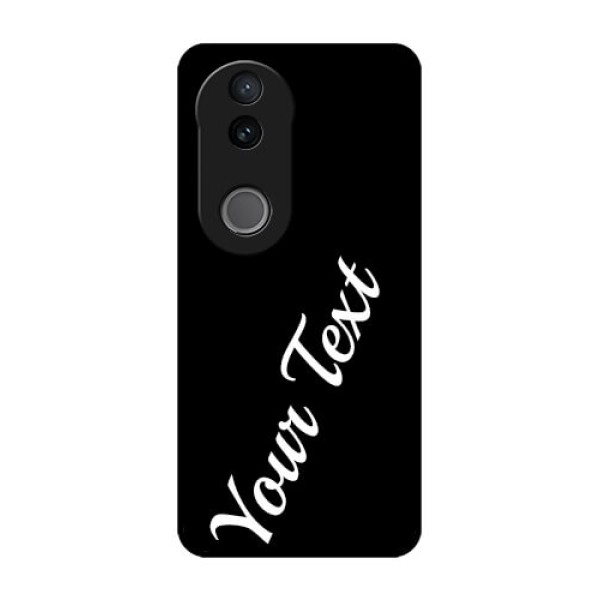 iQOO Z10R Custom Glass Phone Case - With Your Name Design