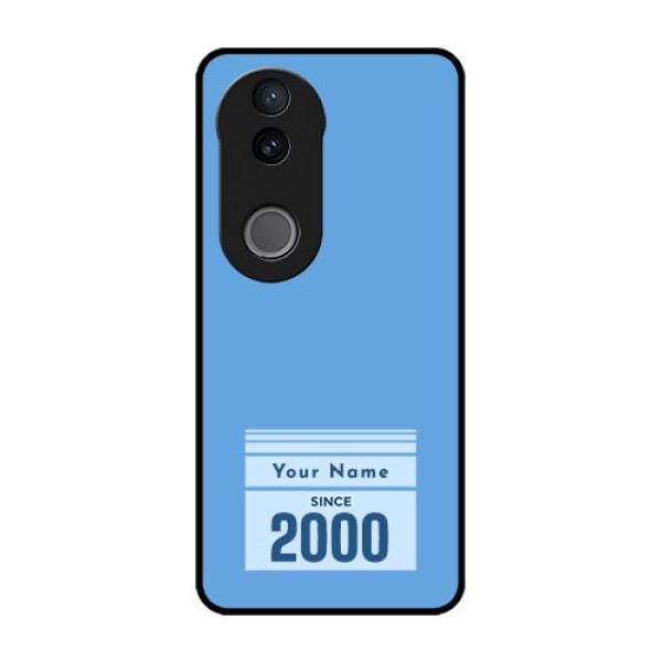 iQOO Z10R Custom Glass Phone Case - Custom Year Of Birth Design iQOO Z10R Custom Glass Phone Case - Custom Year Of Birth Design