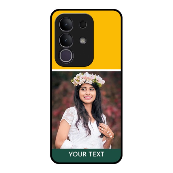 iQOO Z10x 5G Custom Glass Phone Case - Love You Design