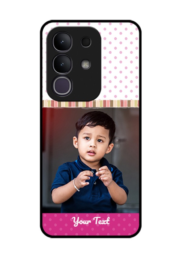 iQOO Z10x 5G Custom Glass Phone Case - Cute Girls Cover Design