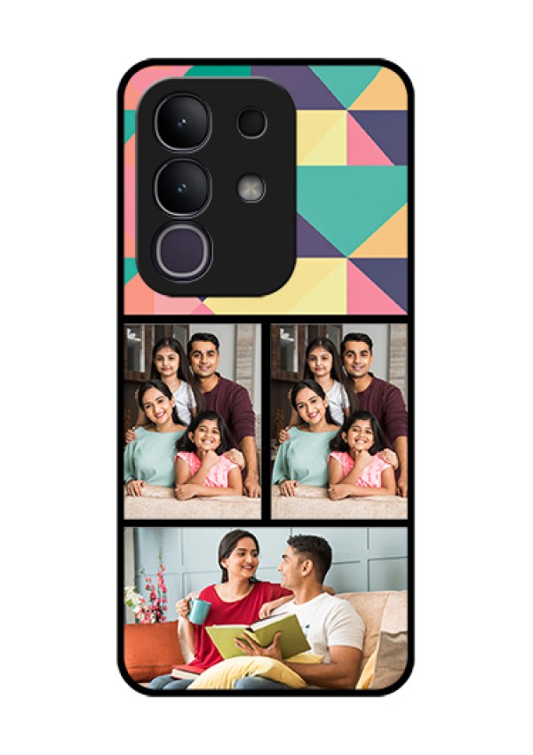 iQOO Z10x 5G Custom Glass Phone Case - Bulk Pic Upload Design
