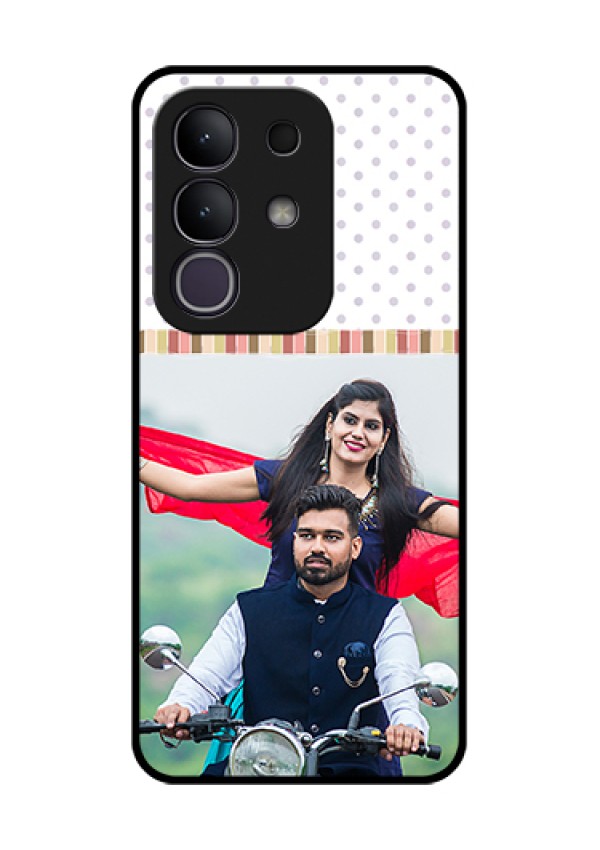 iQOO Z10x 5G Custom Glass Phone Case - Cute Family Design