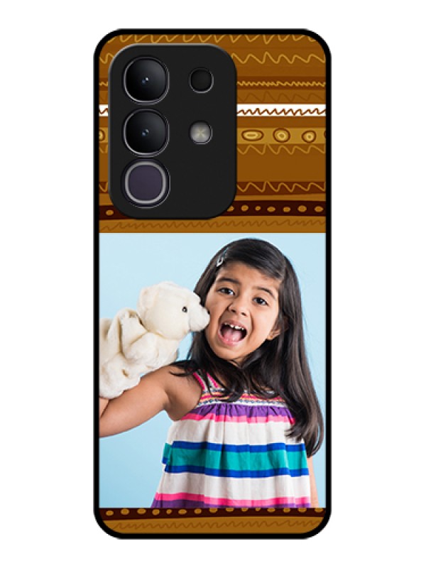 Custom iQOO Z10x 5G Custom Glass Phone Case - Friends Picture Upload Design