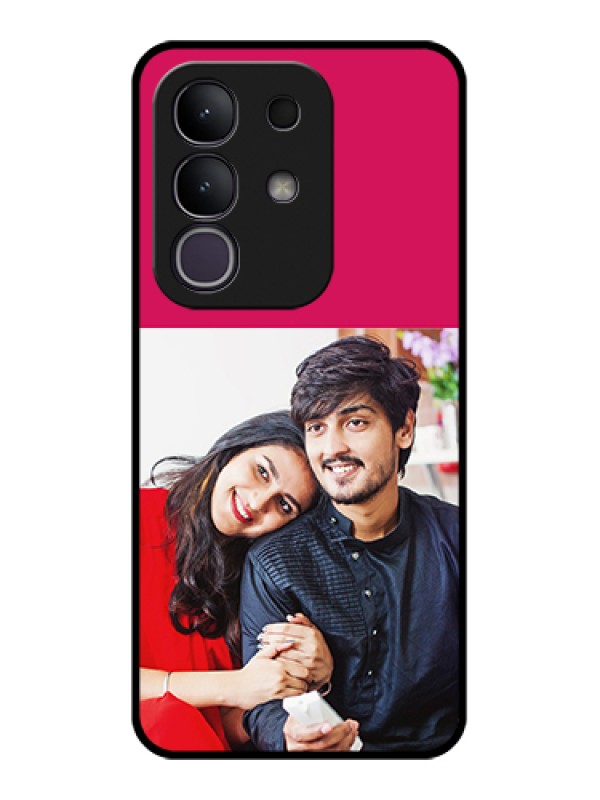 Custom iQOO Z10x 5G Custom Glass Phone Case - Anniversary Cover Design