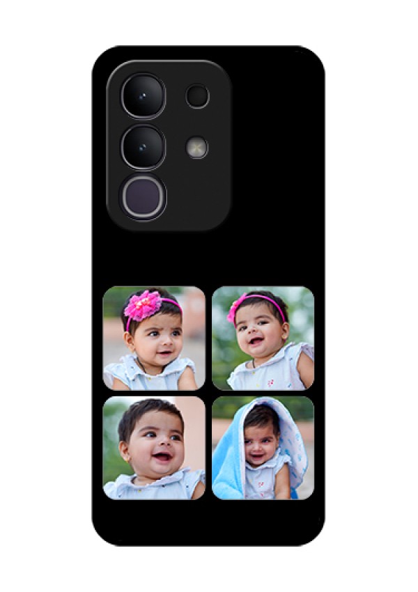 iQOO Z10x 5G Custom Glass Phone Case - Multiple Pictures Design