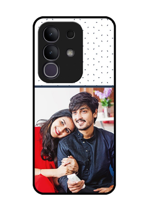 iQOO Z10x 5G Custom Glass Phone Case - Premium Dot Design