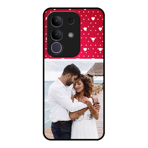 iQOO Z10x 5G Custom Glass Phone Case - Hearts Mobile Case Design iQOO Z10x 5G Custom Glass Phone Case - Hearts Mobile Case Design