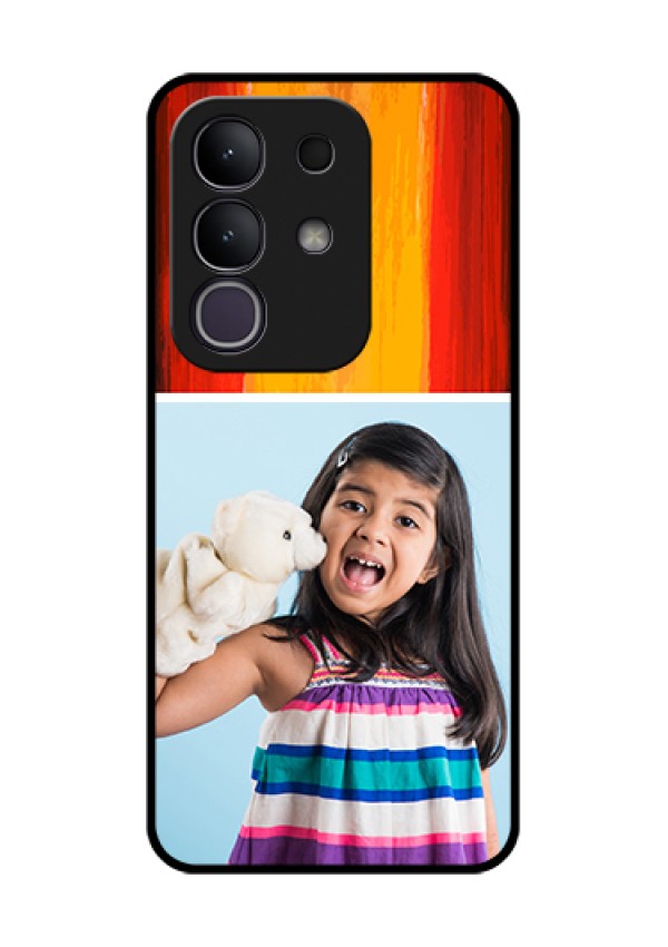 iQOO Z10x 5G Custom Glass Phone Case - Multi Color Design