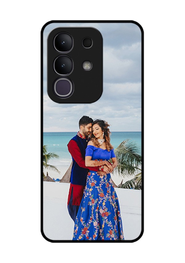 iQOO Z10x 5G Custom Glass Phone Case - Upload Full Picture Design