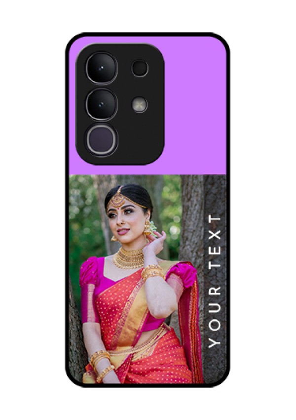 iQOO Z10x 5G Custom Glass Phone Case - Birthday Icons Design