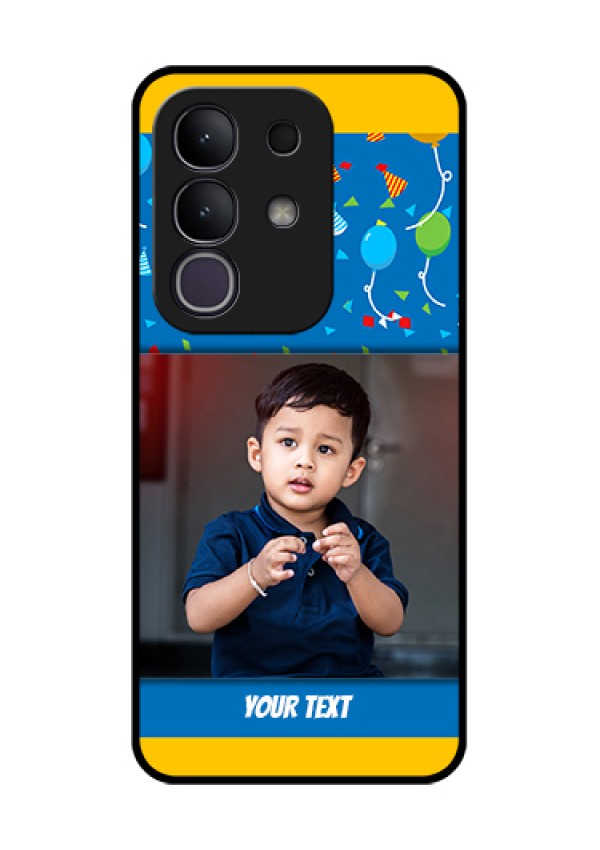 iQOO Z10x 5G Custom Glass Phone Case - Birthday Wishes Design
