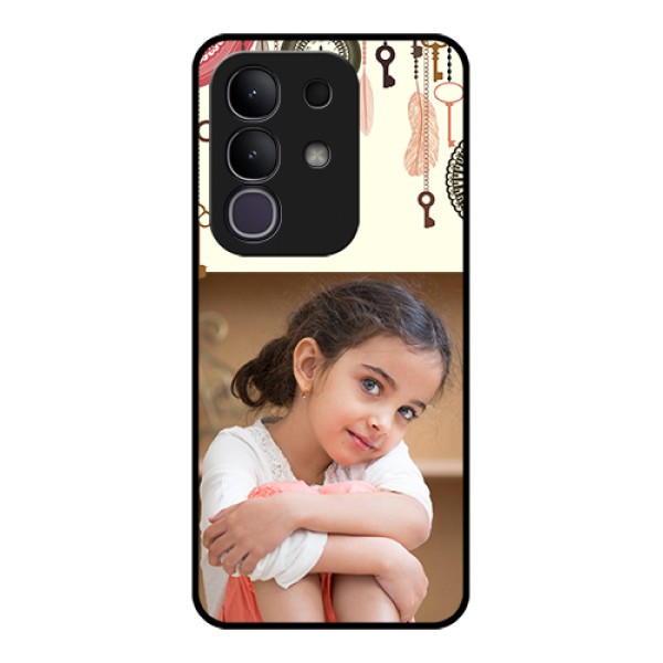 iQOO Z10x 5G Custom Glass Phone Case - Boho Style Design