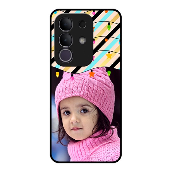 iQOO Z10x 5G Custom Glass Phone Case - Lights Hanging Design