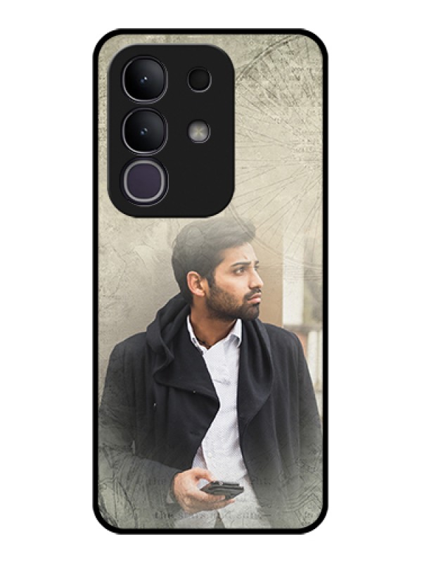 Custom iQOO Z10x 5G Custom Glass Phone Case - With Vintage Design