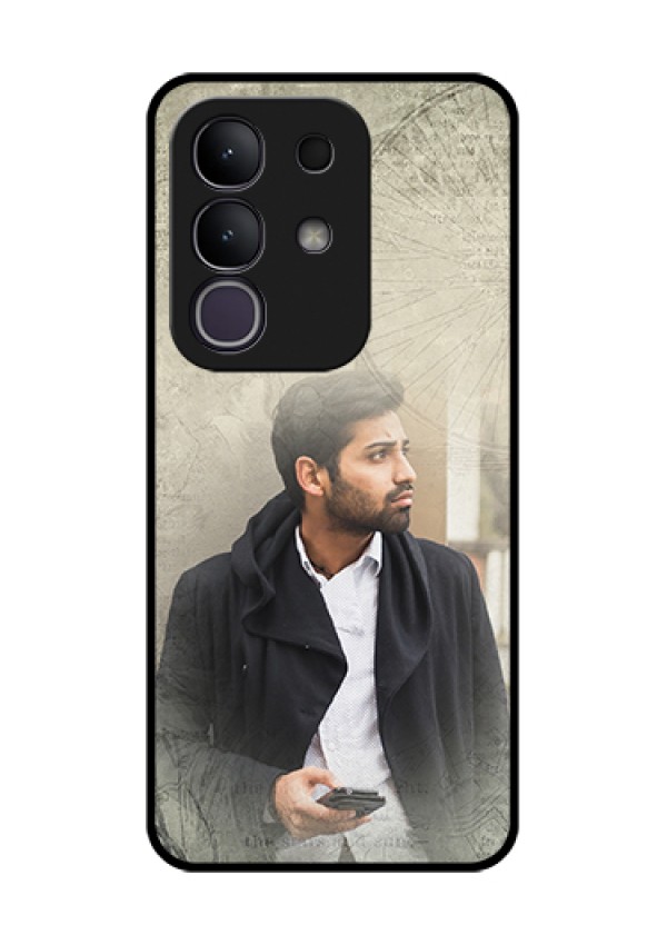 iQOO Z10x 5G Custom Glass Phone Case - With Vintage Design