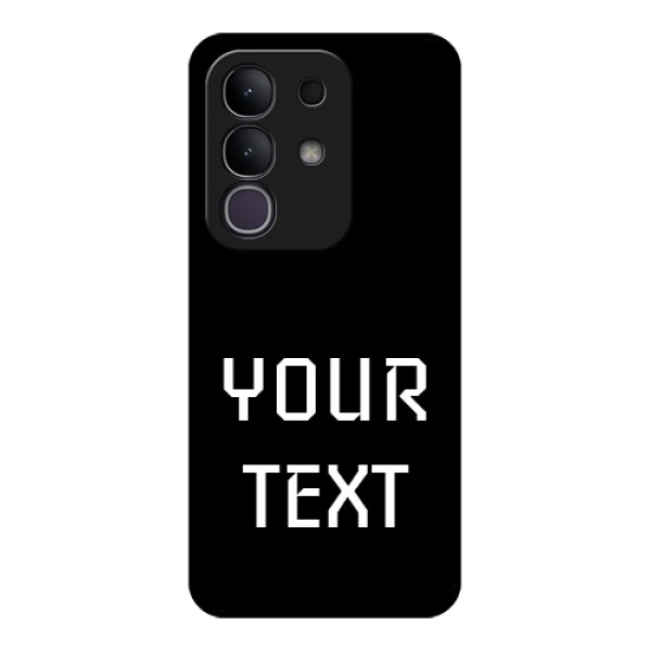 iQOO Z10x 5G Custom Glass Phone Case - Your Name Design