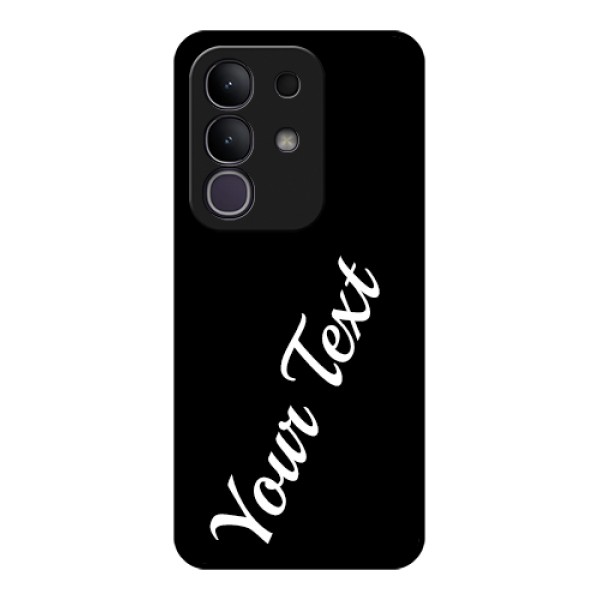 iQOO Z10x 5G Custom Glass Phone Case - With Your Name Design