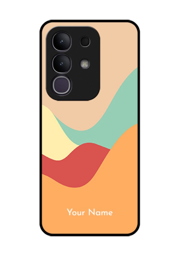 iQOO Z10x 5G Custom Glass Phone Case - Ocean Waves Multi - Colour Design