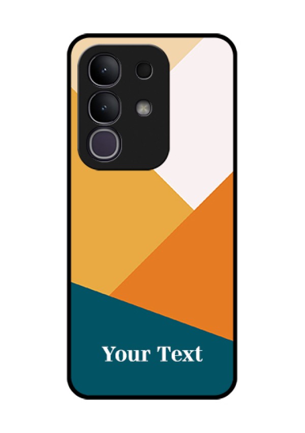 iQOO Z10x 5G Custom Glass Phone Case - Stacked Multi - Colour Design