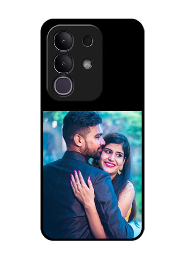 iQOO Z10X 5G Custom Glass Phone Case - Upload Full Picture With Custom Color Design