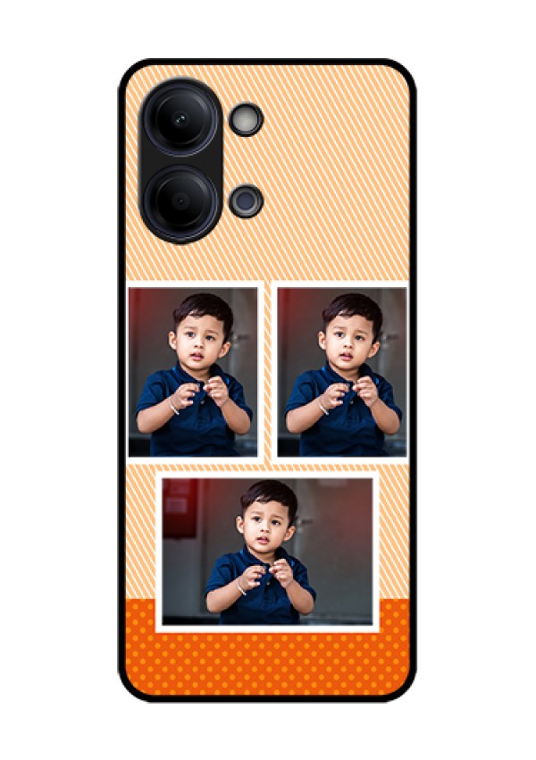 iQOO Z11 Lite 5G Custom Glass Phone Case - Bulk Photos Upload Design
