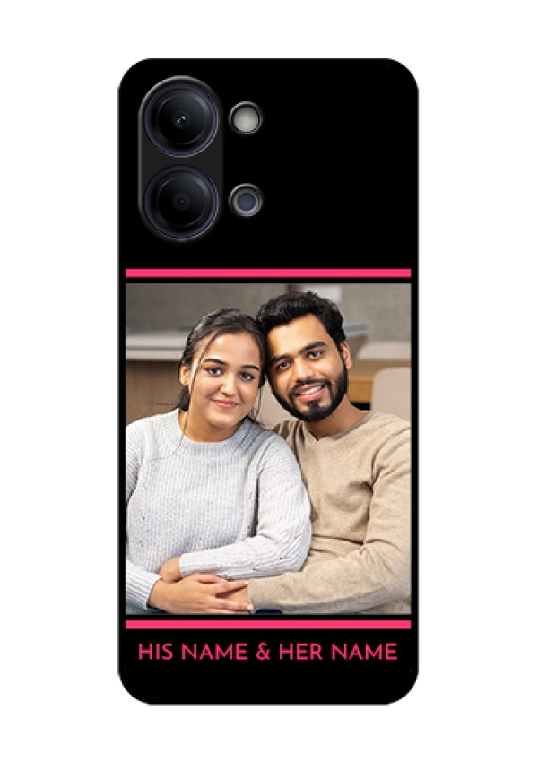 iQOO Z11 Lite 5G Custom Glass Phone Case - With Add Text Design