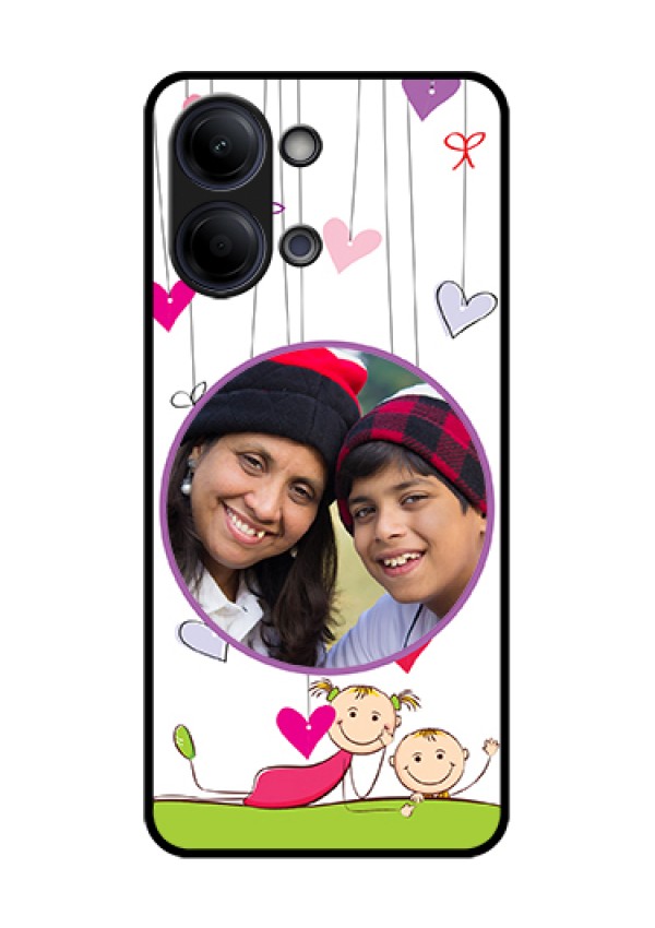iQOO Z11 Lite 5G Custom Glass Phone Case - Cute Kids Phone Case Design