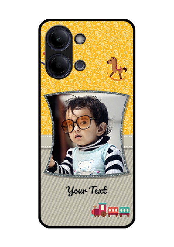 iQOO Z11 Lite 5G Custom Glass Phone Case - Baby Picture Upload Design