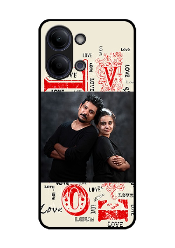 iQOO Z11 Lite 5G Custom Glass Phone Case - Trendy Love Design Case