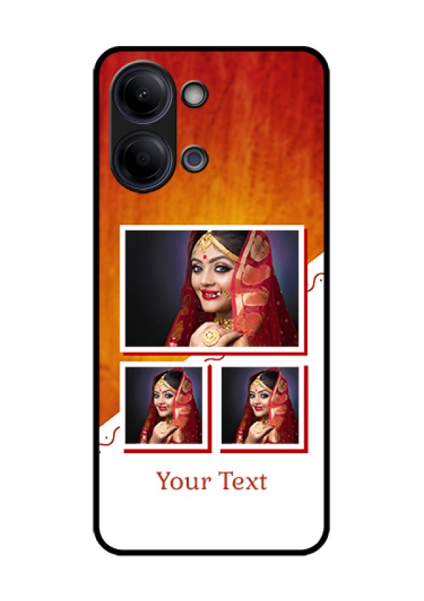 iQOO Z11 Lite 5G Custom Glass Phone Case - Wedding Memories Design