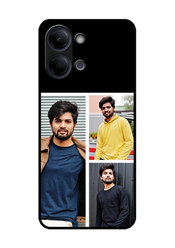 iQOO Z11 Lite 5G Custom Glass Phone Case - Upload Multiple Picture Design