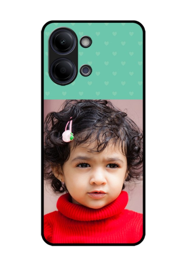 iQOO Z11 Lite 5G Custom Glass Phone Case - Lovers Picture Design