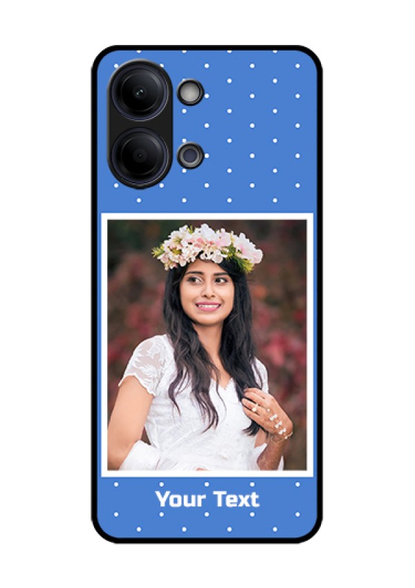 iQOO Z11 Lite 5G Custom Glass Phone Case - Polka Dots Design