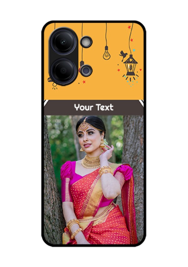 iQOO Z11 Lite 5G Custom Glass Phone Case - With Family Picture And Icons