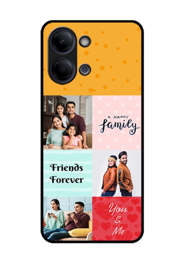 iQOO Z11 Lite 5G Custom Glass Phone Case - Images With Quotes Design