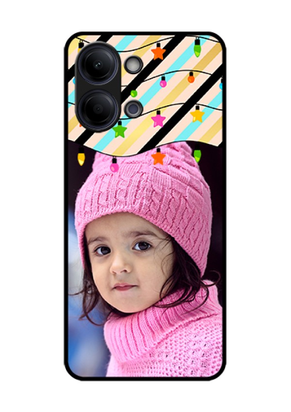 iQOO Z11 Lite 5G Custom Glass Phone Case - Lights Hanging Design