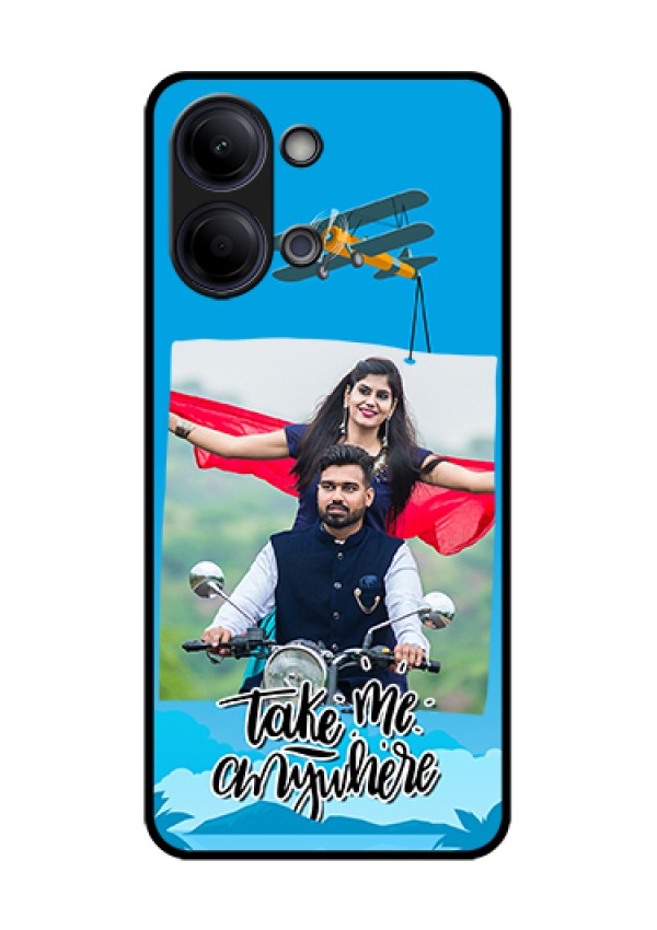 iQOO Z11 Lite 5G Custom Glass Phone Case - Traveller Design
