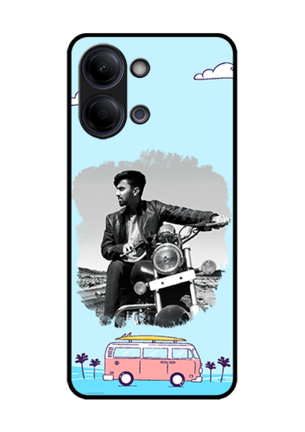 iQOO Z11 Lite 5G Custom Glass Phone Case - Travel & Adventure Design