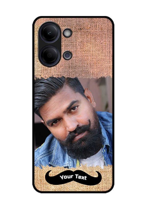 iQOO Z11 Lite 5G Custom Glass Phone Case - With Texture Design