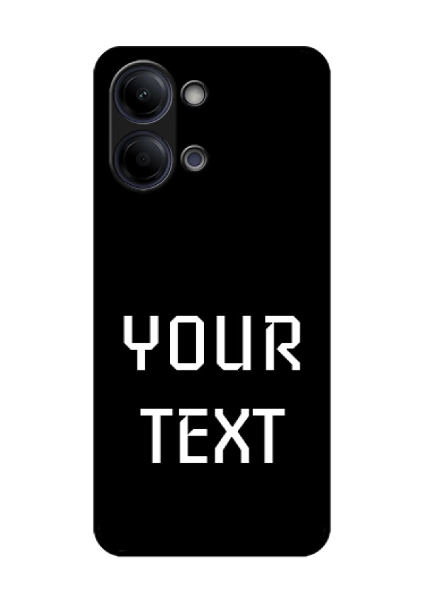 iQOO Z11 Lite 5G Custom Glass Phone Case - Your Name Design
