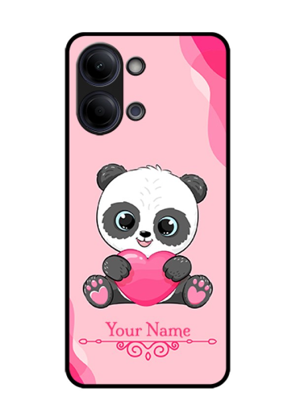 iQOO Z11 Lite 5G Custom Glass Phone Case - Cute Panda Design