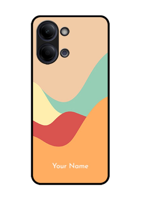 iQOO Z11 Lite 5G Custom Glass Phone Case - Ocean Waves Multi - Colour Design