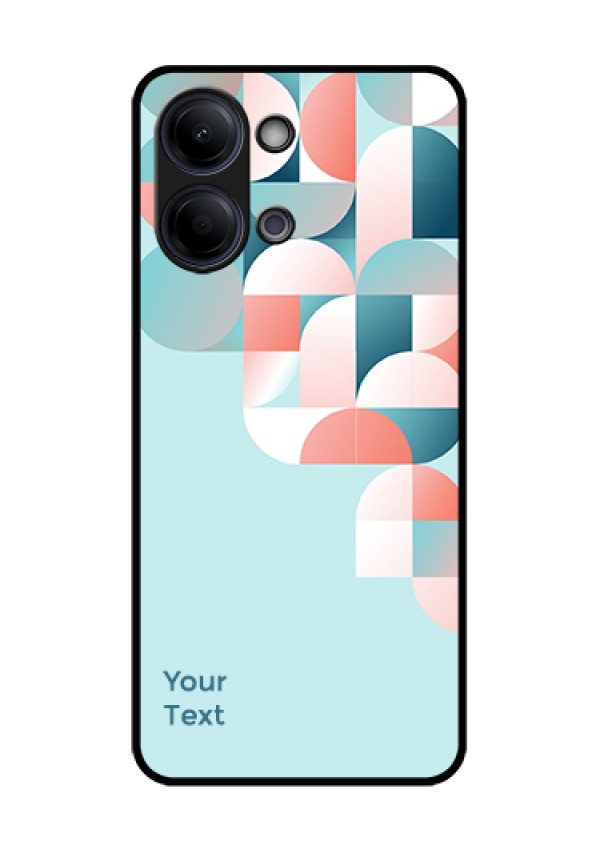 iQOO Z11 Lite 5G Custom Glass Phone Case - Stylish Semi - Circle Pattern Design