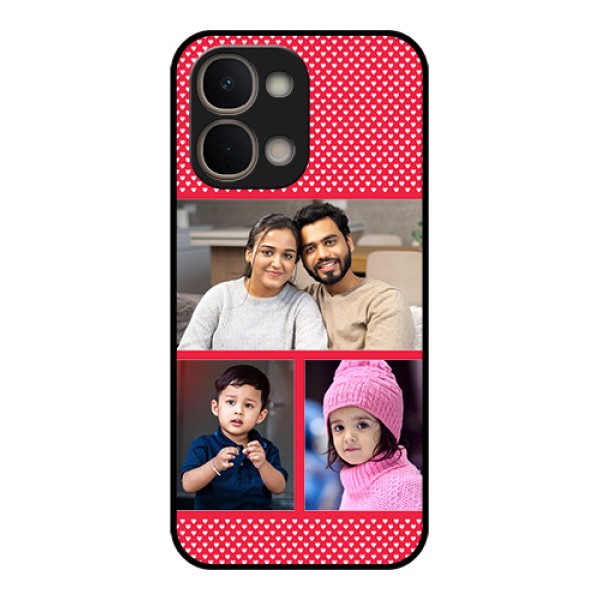 iQOO Z11x 5G Custom Glass Phone Case - Bulk Photo Upload Design iQOO Z11x 5G Custom Glass Phone Case - Bulk Photo Upload Design